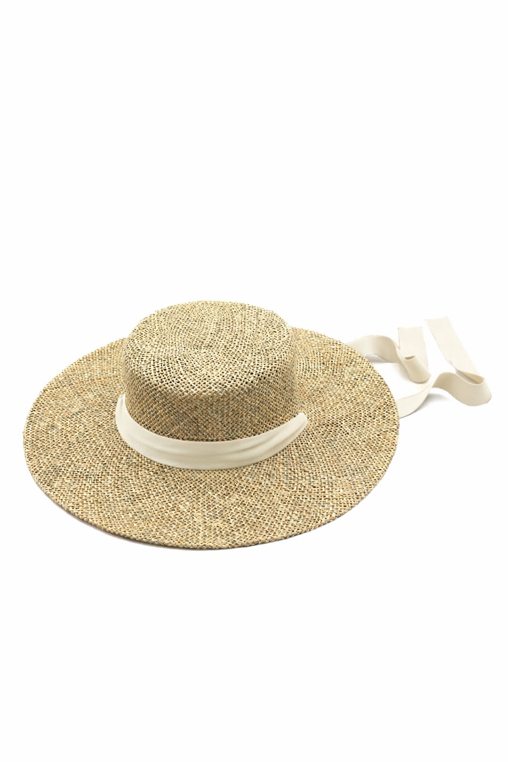 Elise Straw Boater Hat