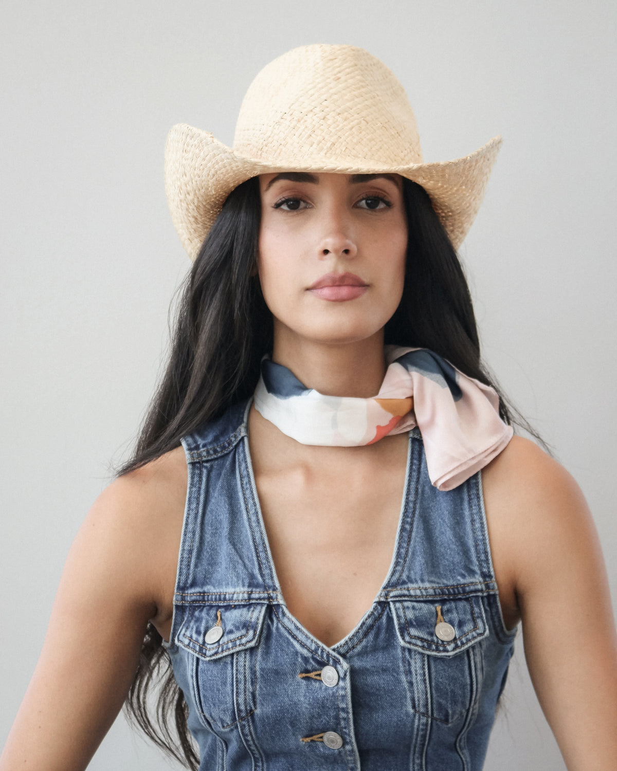 Shore Raffia Cowboy Hat