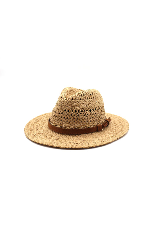 Silva Straw Fedora Hat