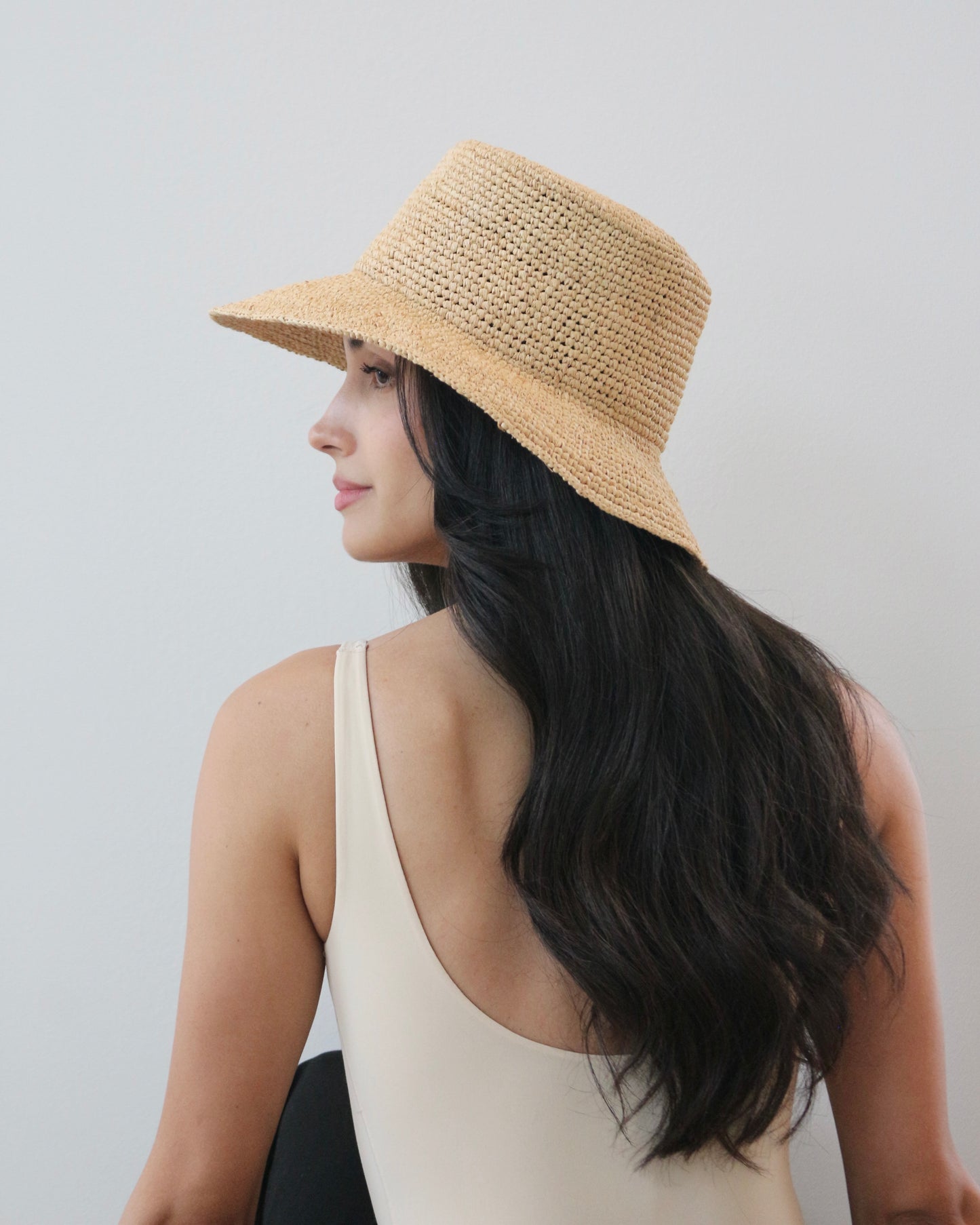 Sol Straw Bucket Hat
