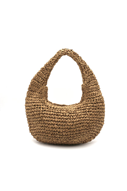 Isola Woven Hobo Bag