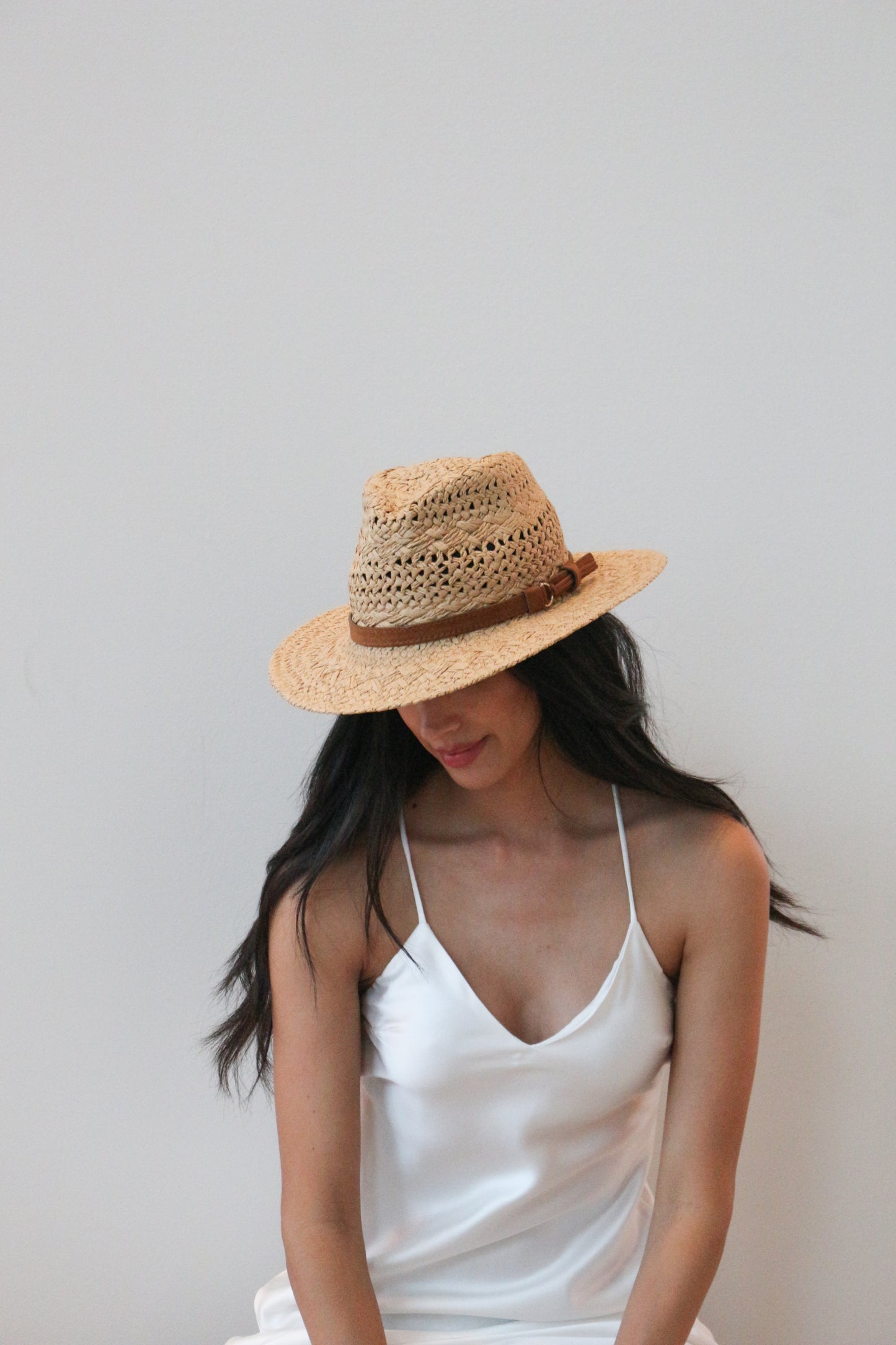 Silva Straw Fedora Hat