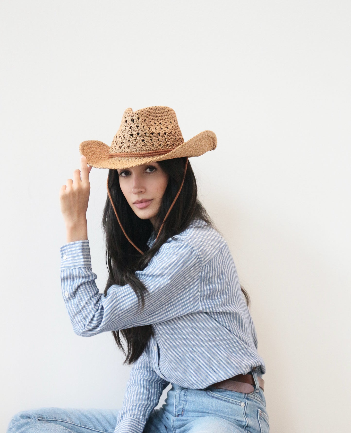 Ridge Straw Cowboy Hat