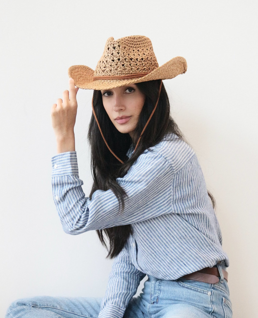 Ridge Straw Cowboy Hat