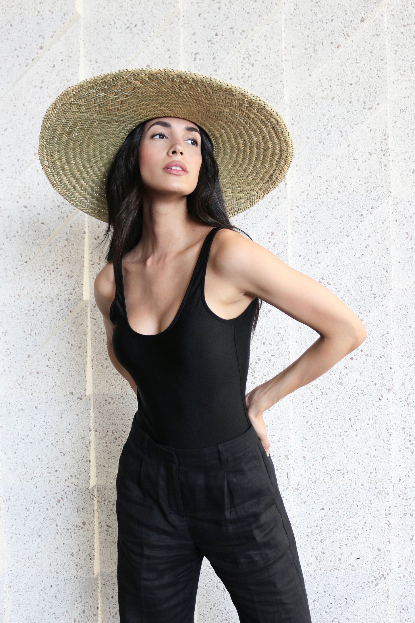 Isla Straw Boater Hat