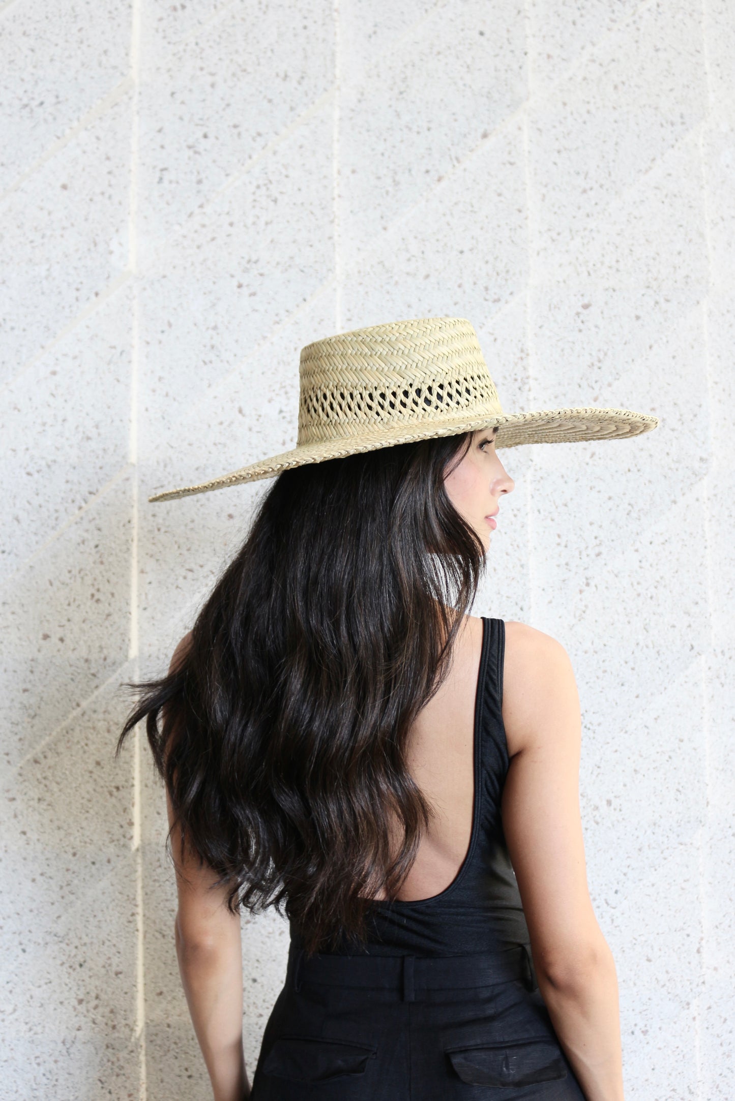Isla Straw Boater Hat