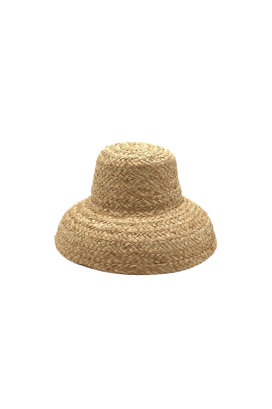 Elia Raffia Straw Bucket Hat