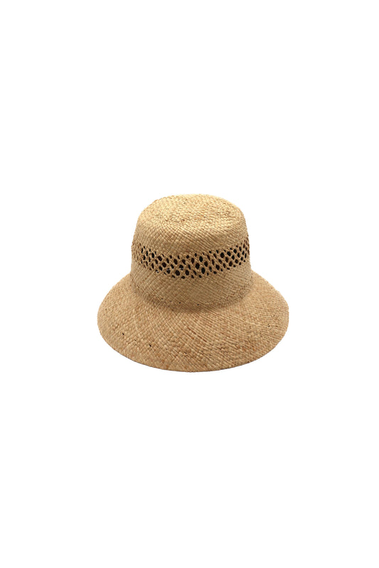 Cala Raffia Straw Bucket Hat