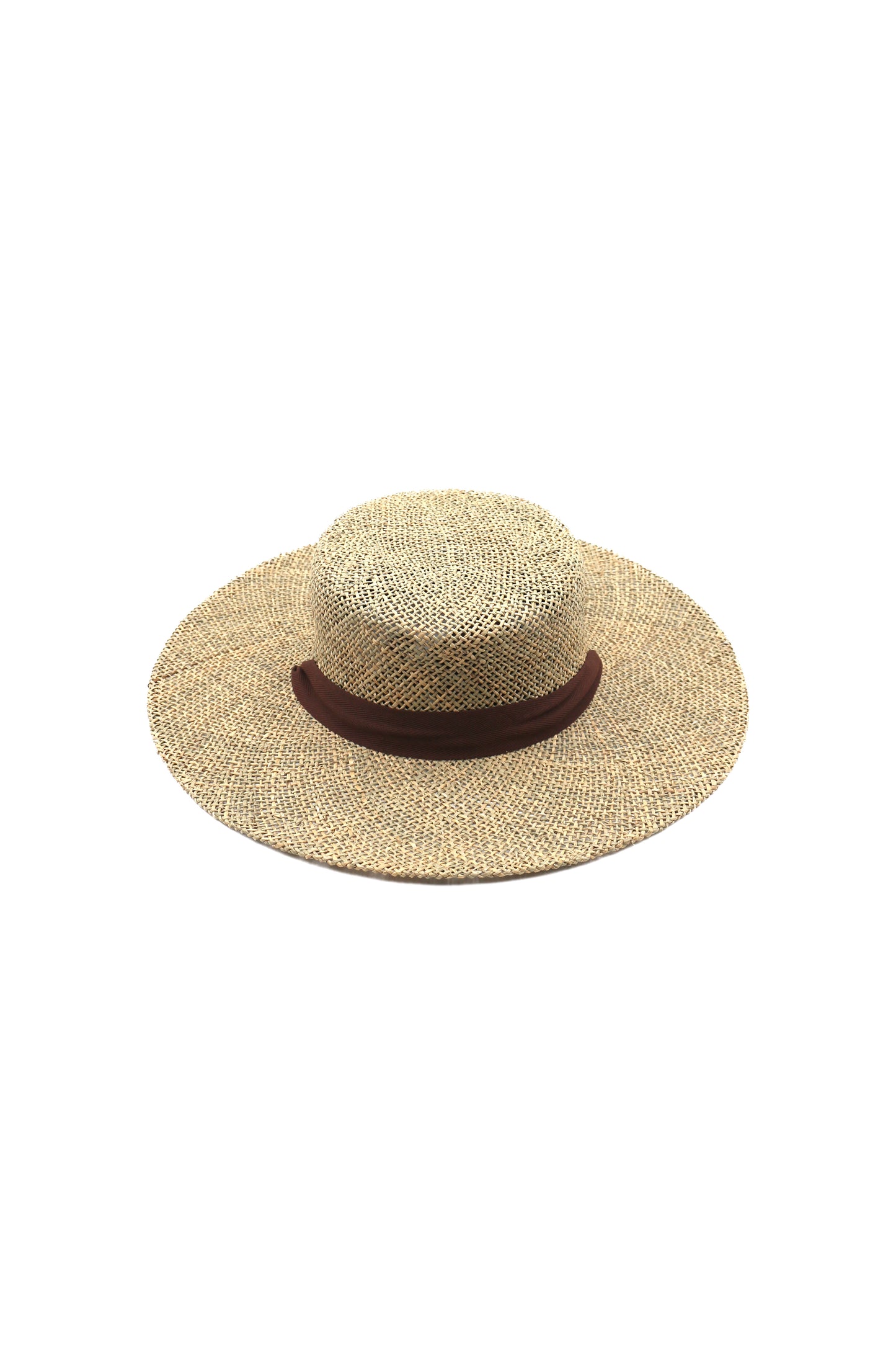 Elise Straw Boater Hat