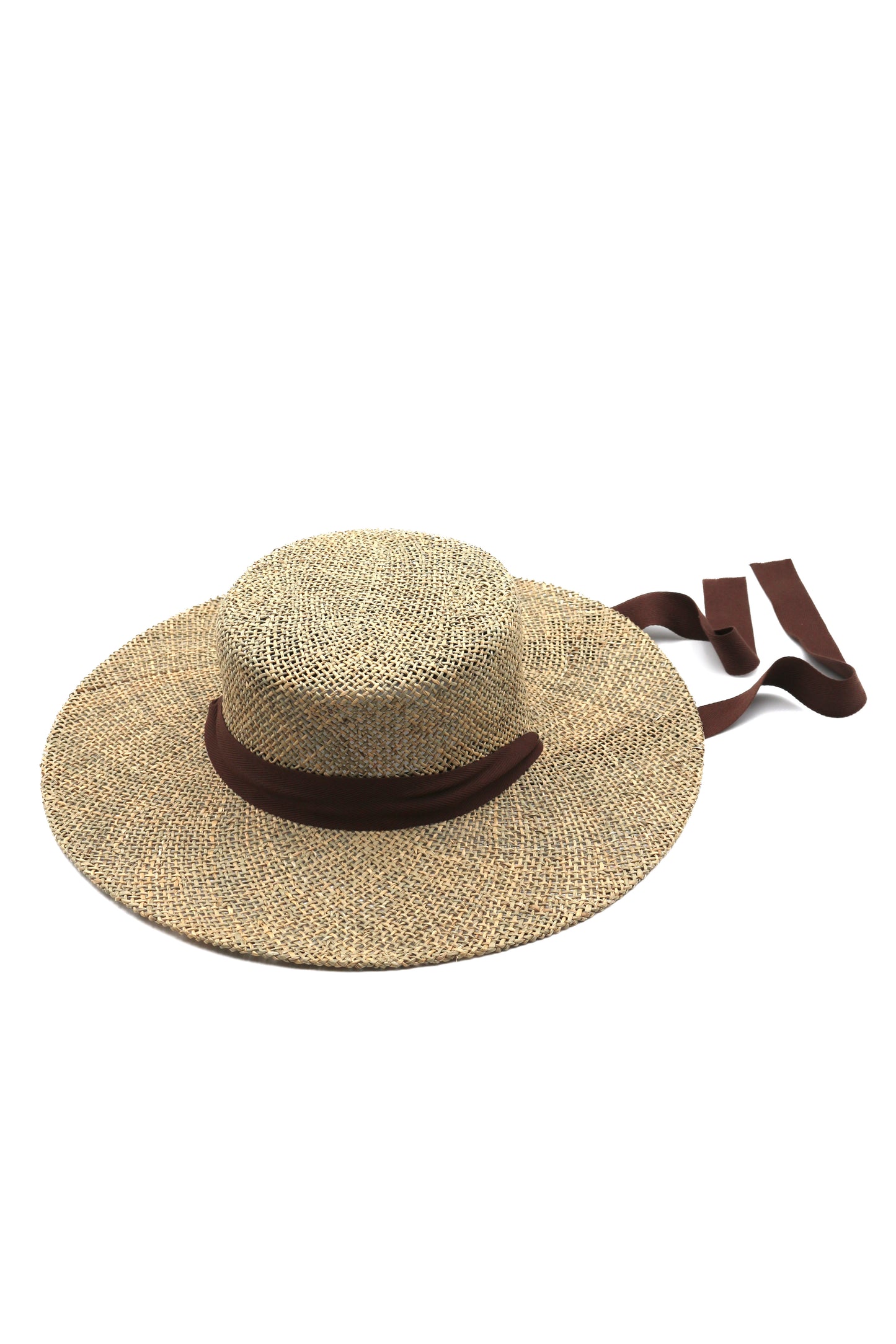 Elise Straw Boater Hat