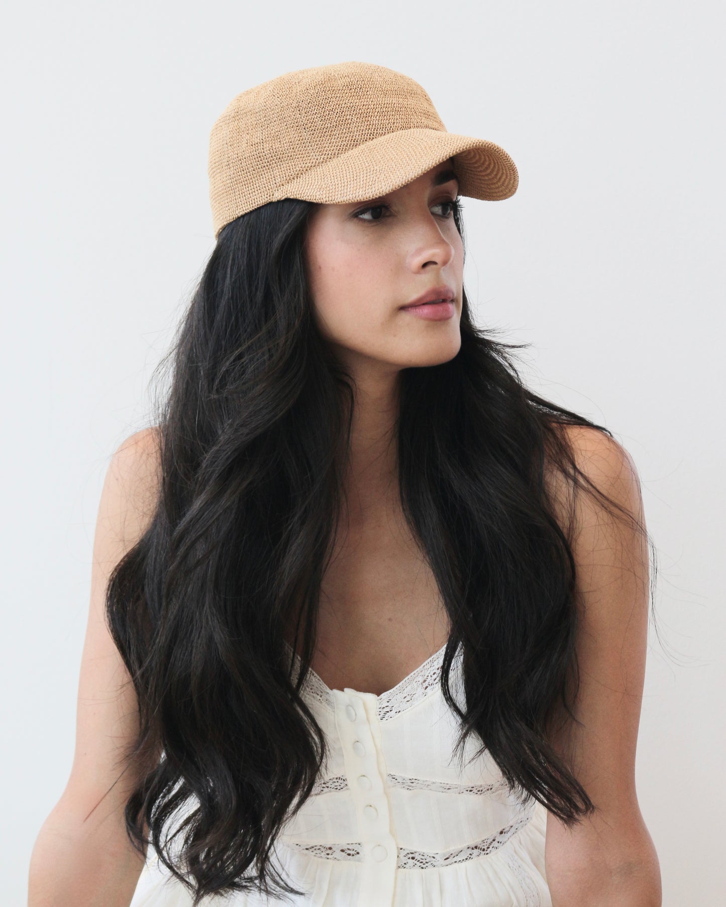 Lark Straw Baseball Cap