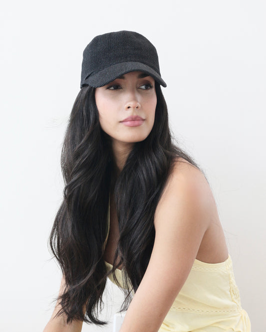 Lark Straw Baseball Cap