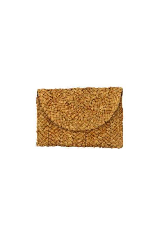 Zaya Straw Envelope Clutch