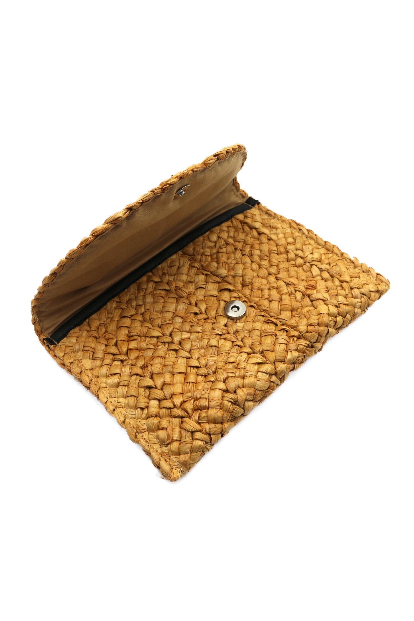Zaya Straw Envelope Clutch