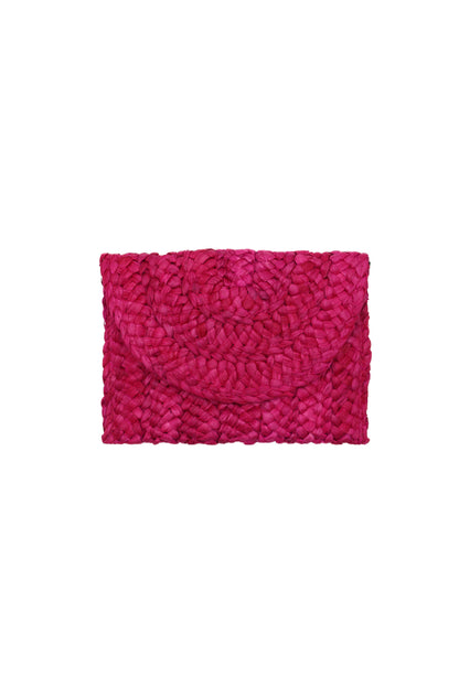 Zaya Straw Envelope Clutch