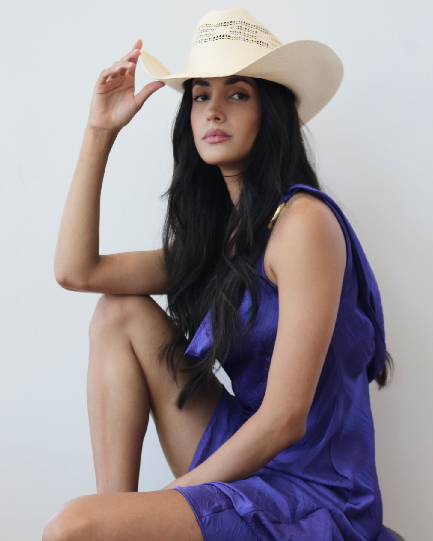 Dakota Raffia Straw Cowboy Hat
