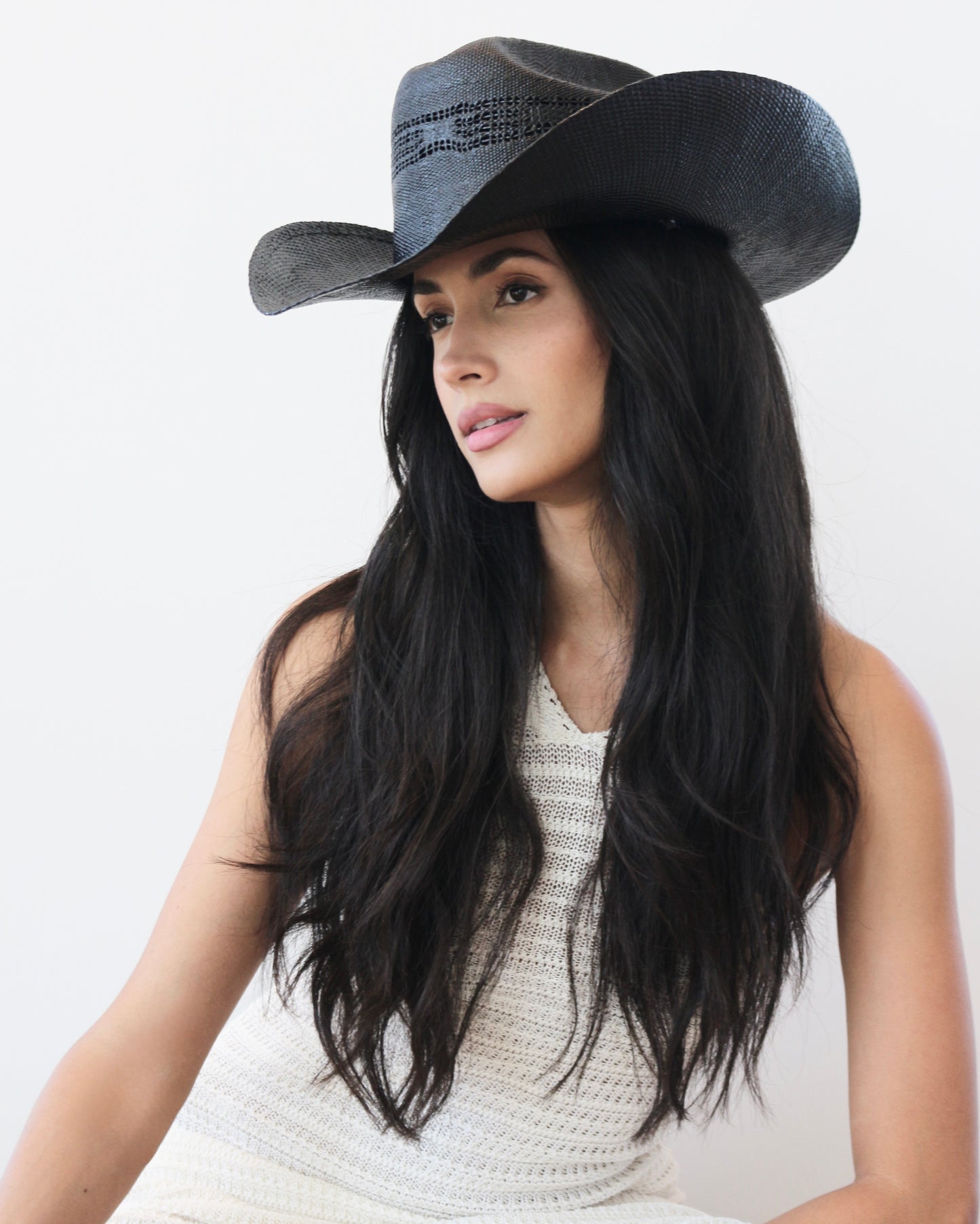 Dakota Raffia Straw Cowboy Hat