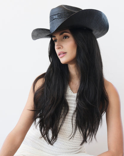 Dakota Raffia Straw Cowboy Hat
