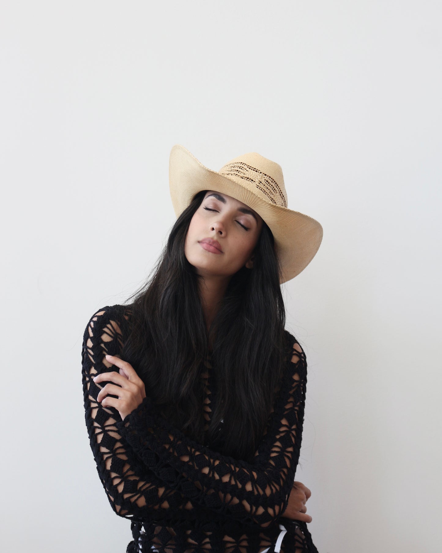 Dakota Raffia Straw Cowboy Hat