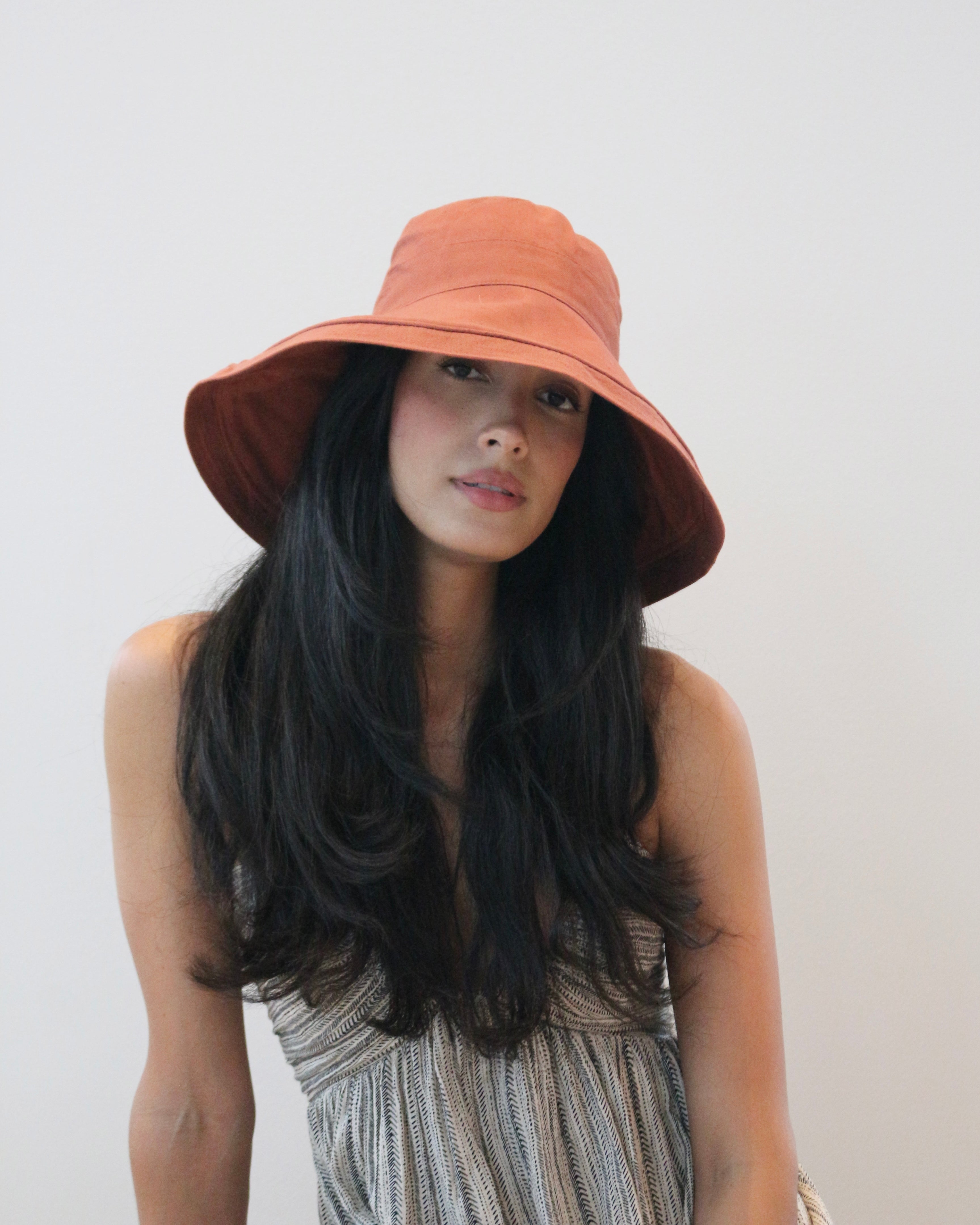 Brisa Canvas Bucket Hat – Palmaura