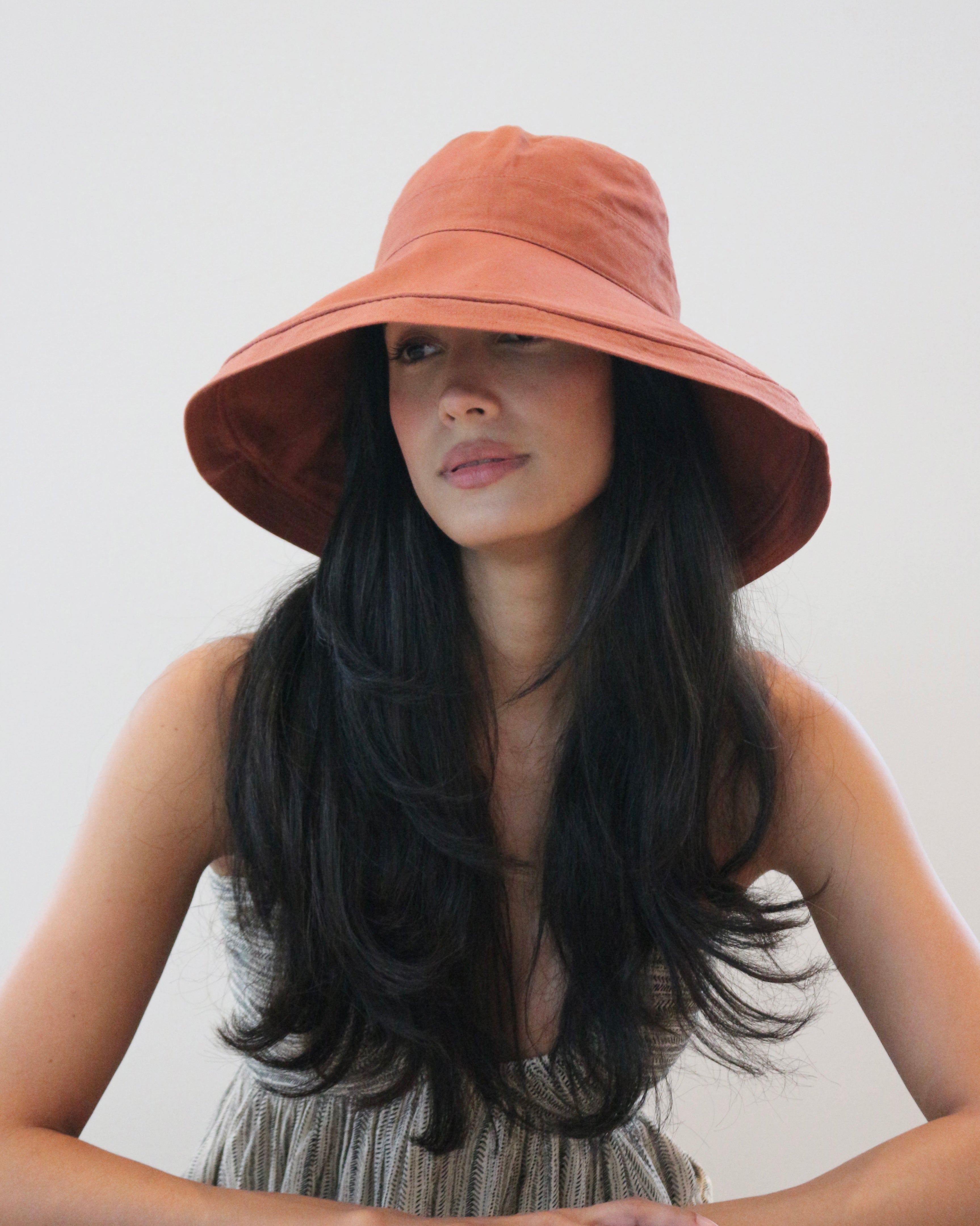 Brisa Canvas Bucket Hat – Palmaura