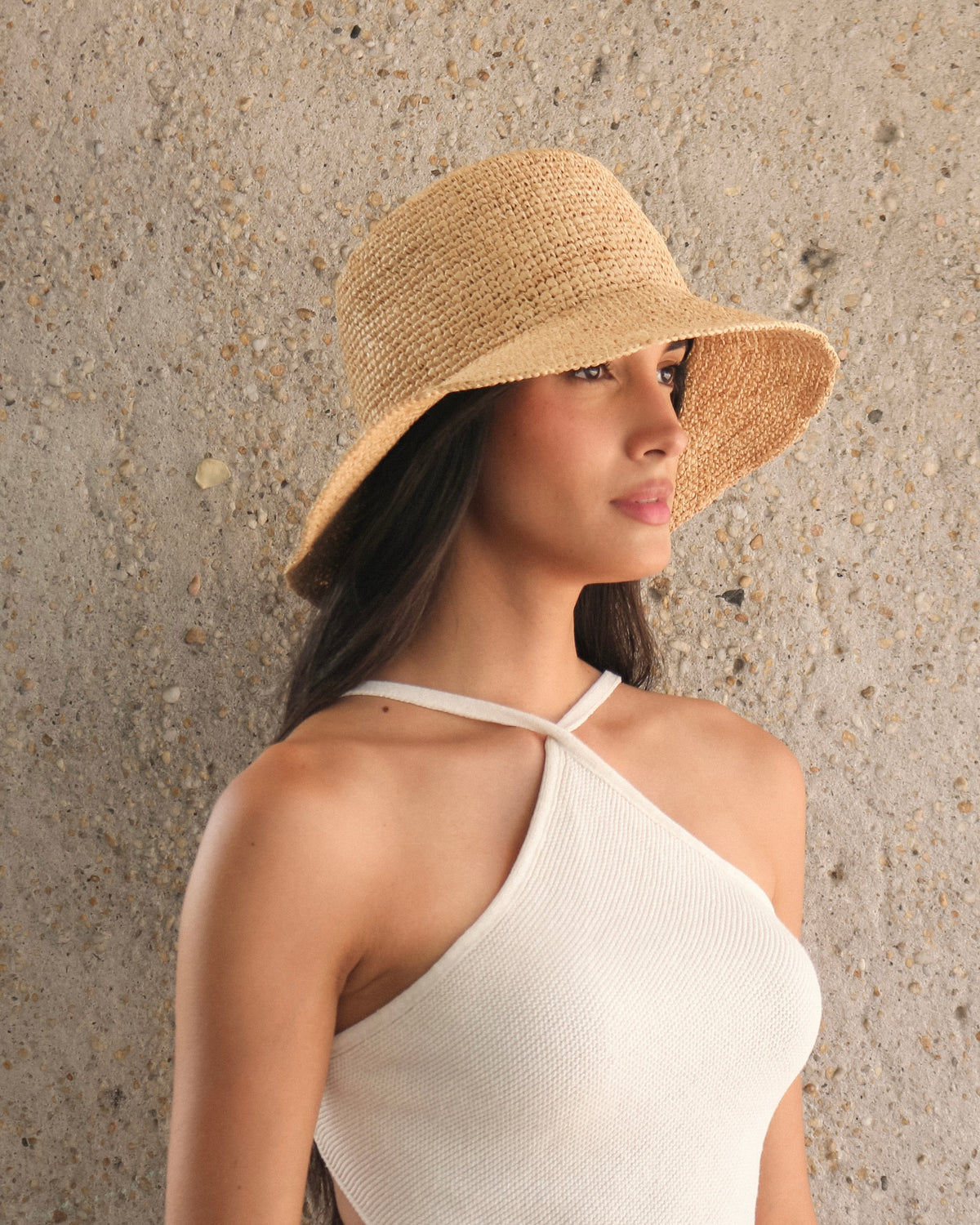Sol Straw Bucket Hat