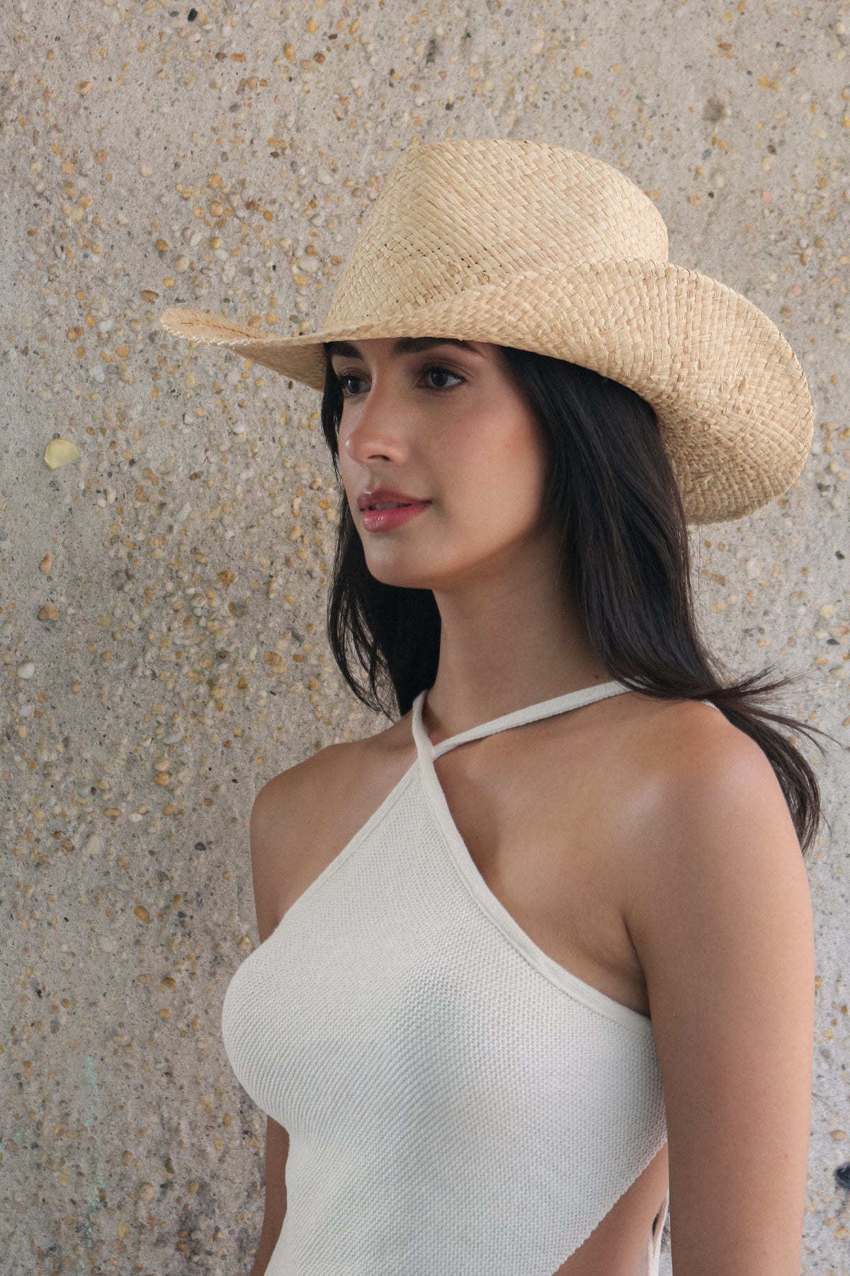 Shore Raffia Cowboy Hat