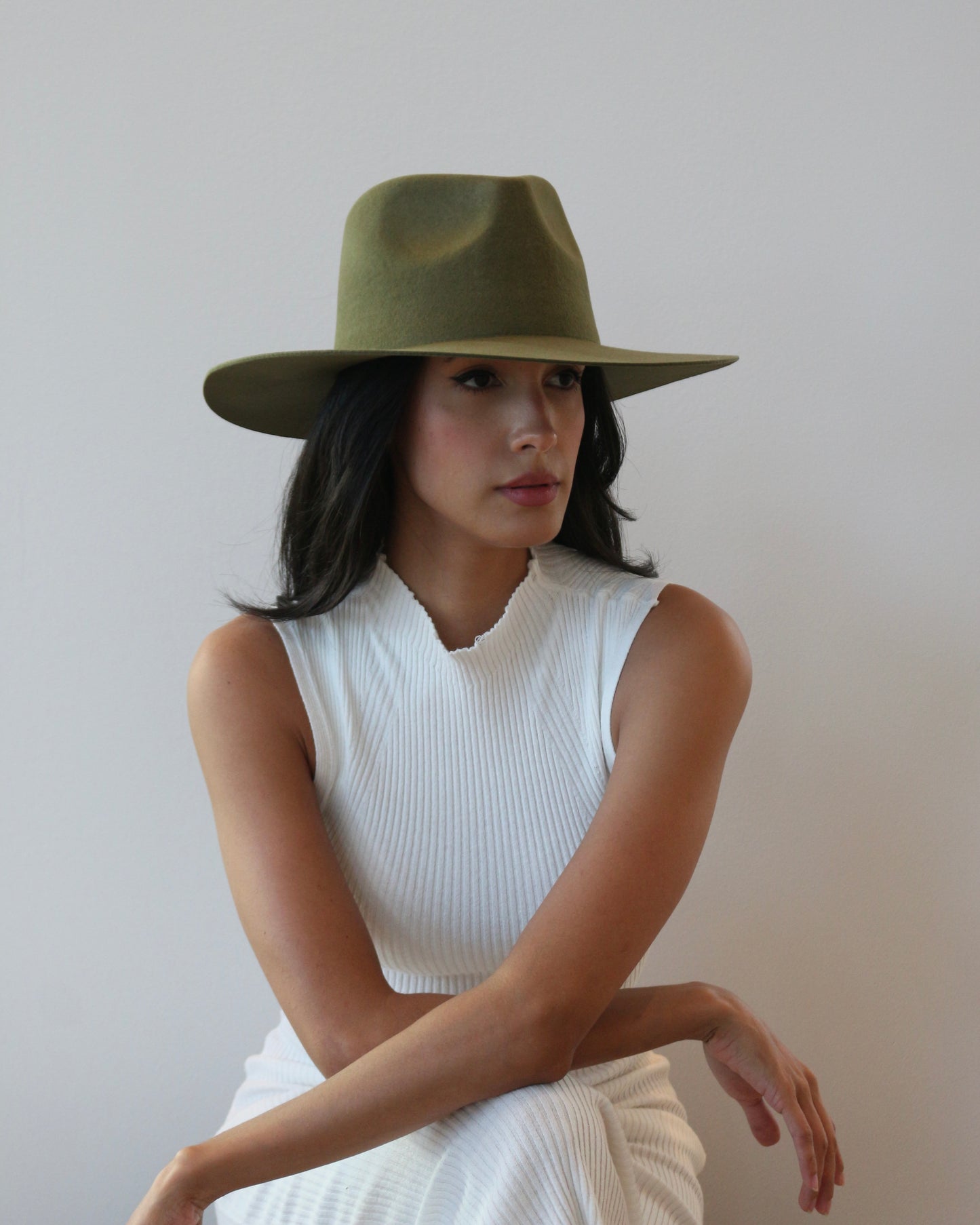 Sable Wool Fedora Hat