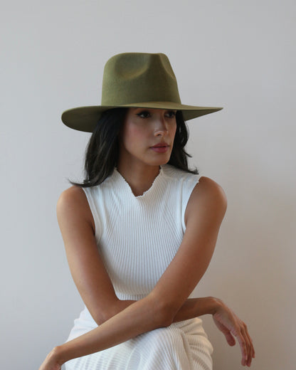 Sable Wool Fedora Hat