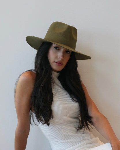 Sable Wool Fedora Hat