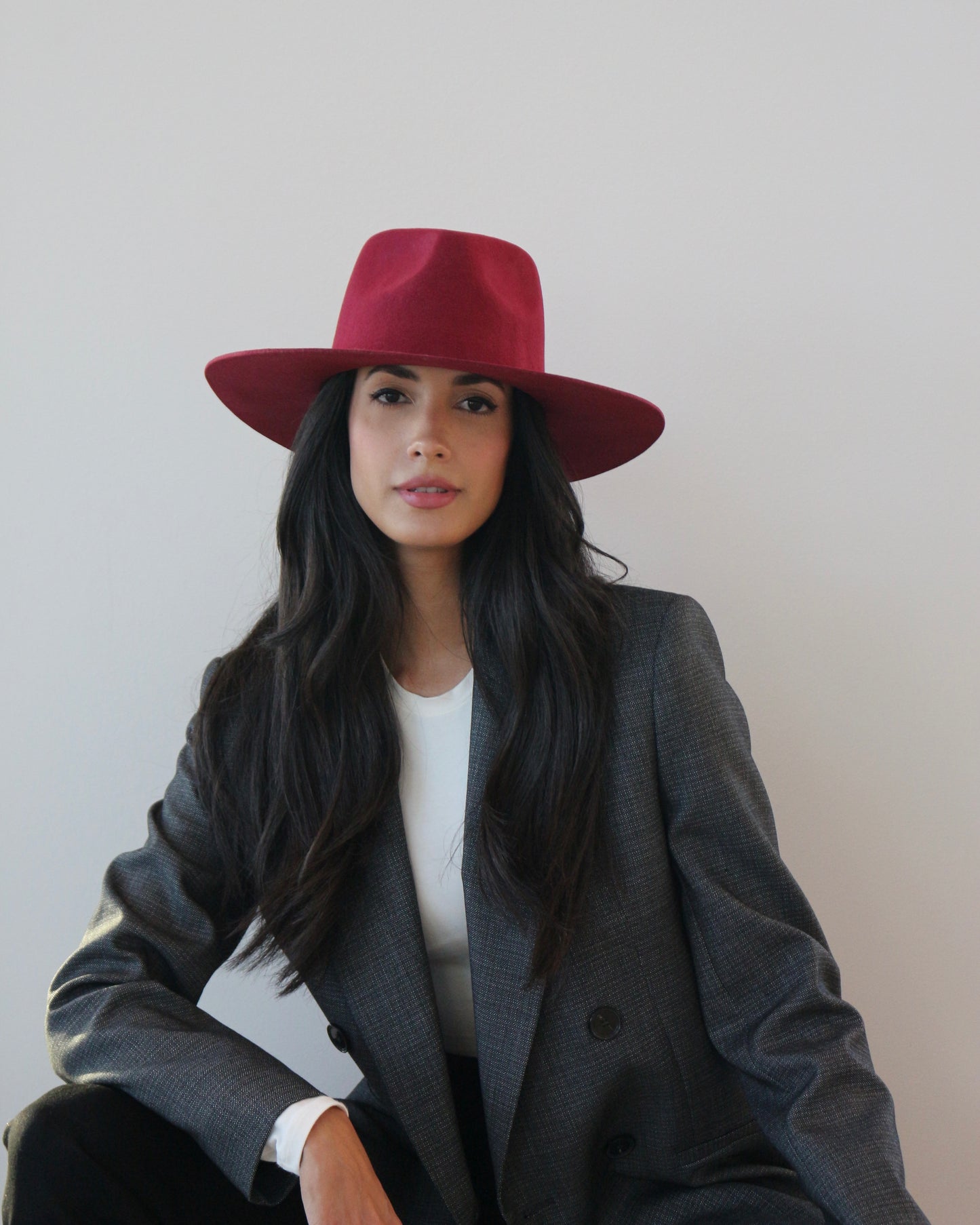 Sable Wool Fedora Hat