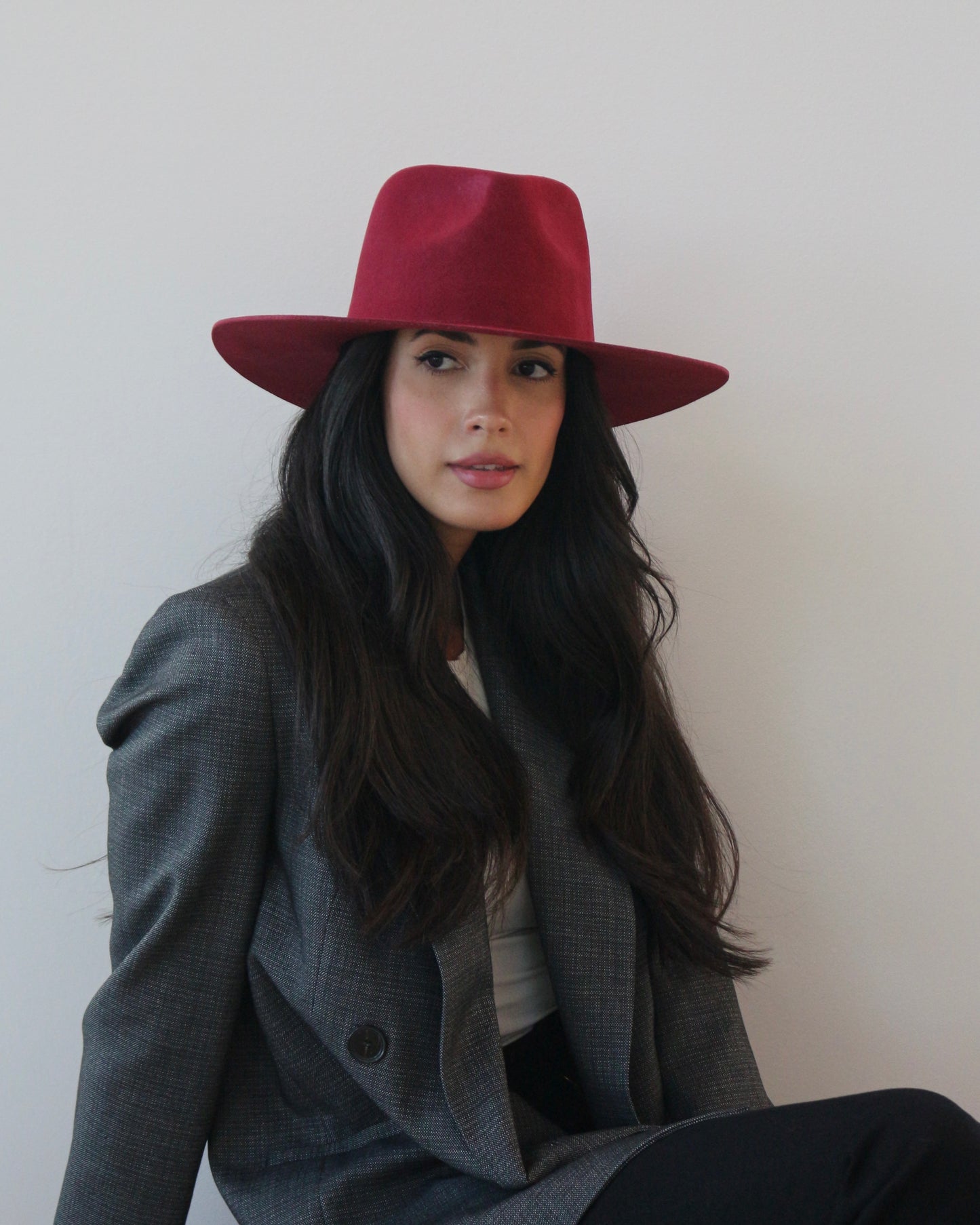 Sable Wool Fedora Hat