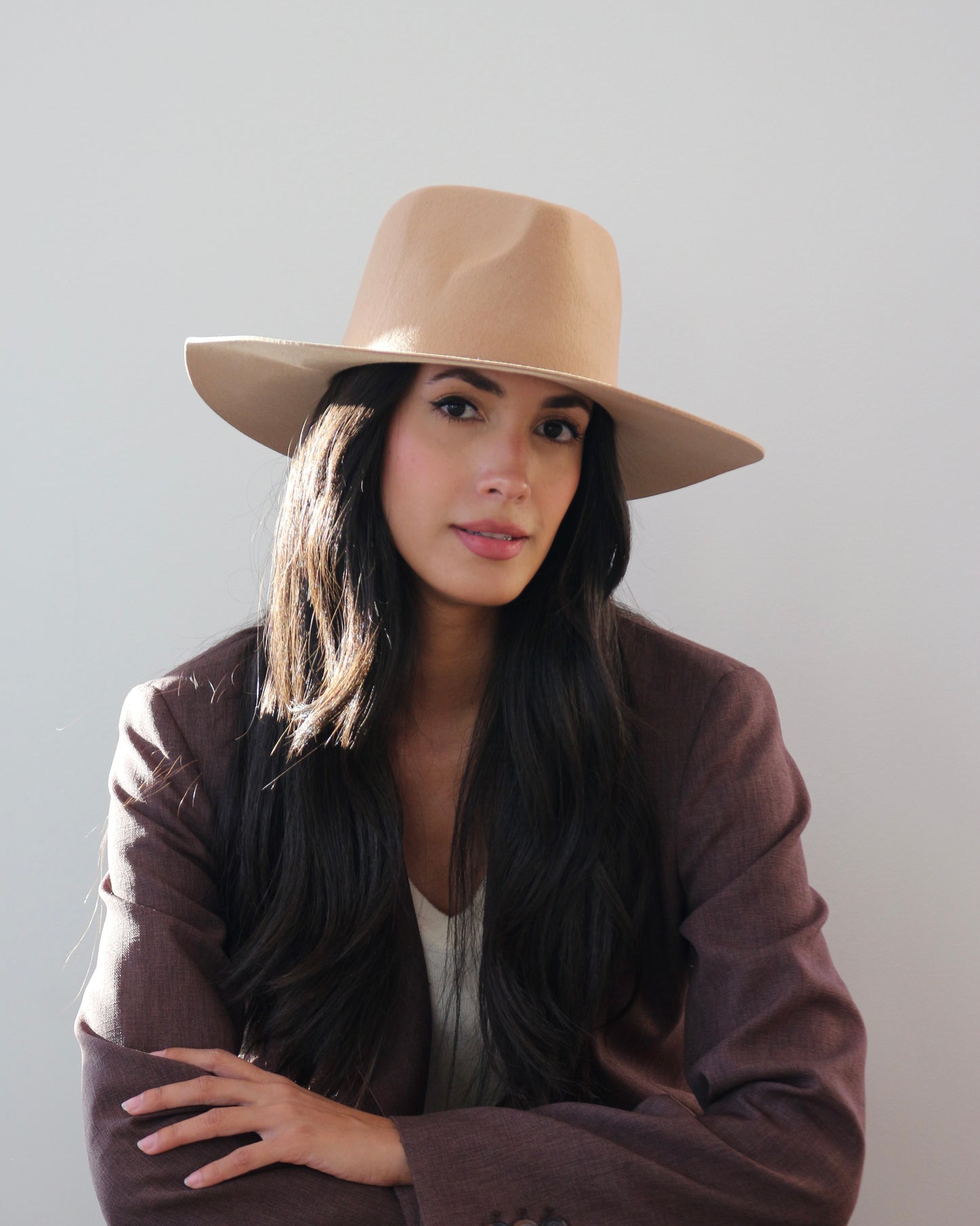 Sable Wool Fedora Hat