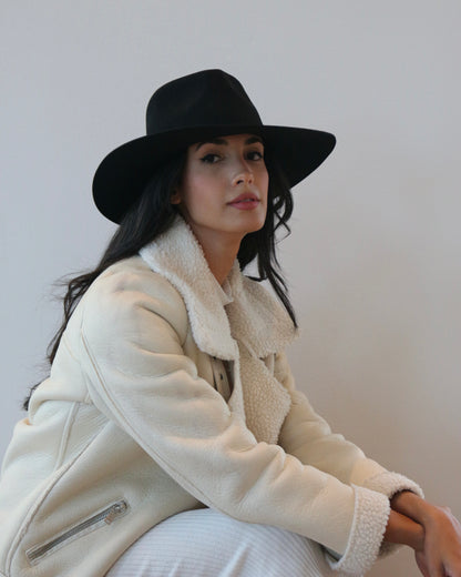 Sable Wool Fedora Hat